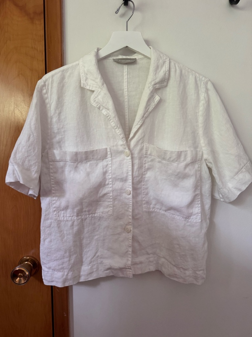 Everlane Linen Button-Down Top